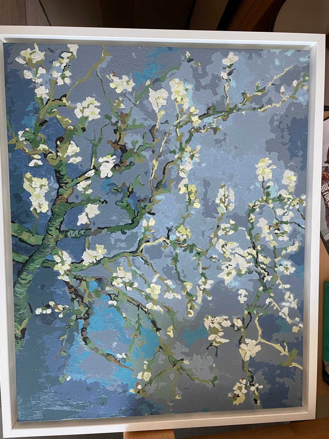 Customer photo review of Malen nach Zahlen - Mandelblüte - Vincent van Gogh