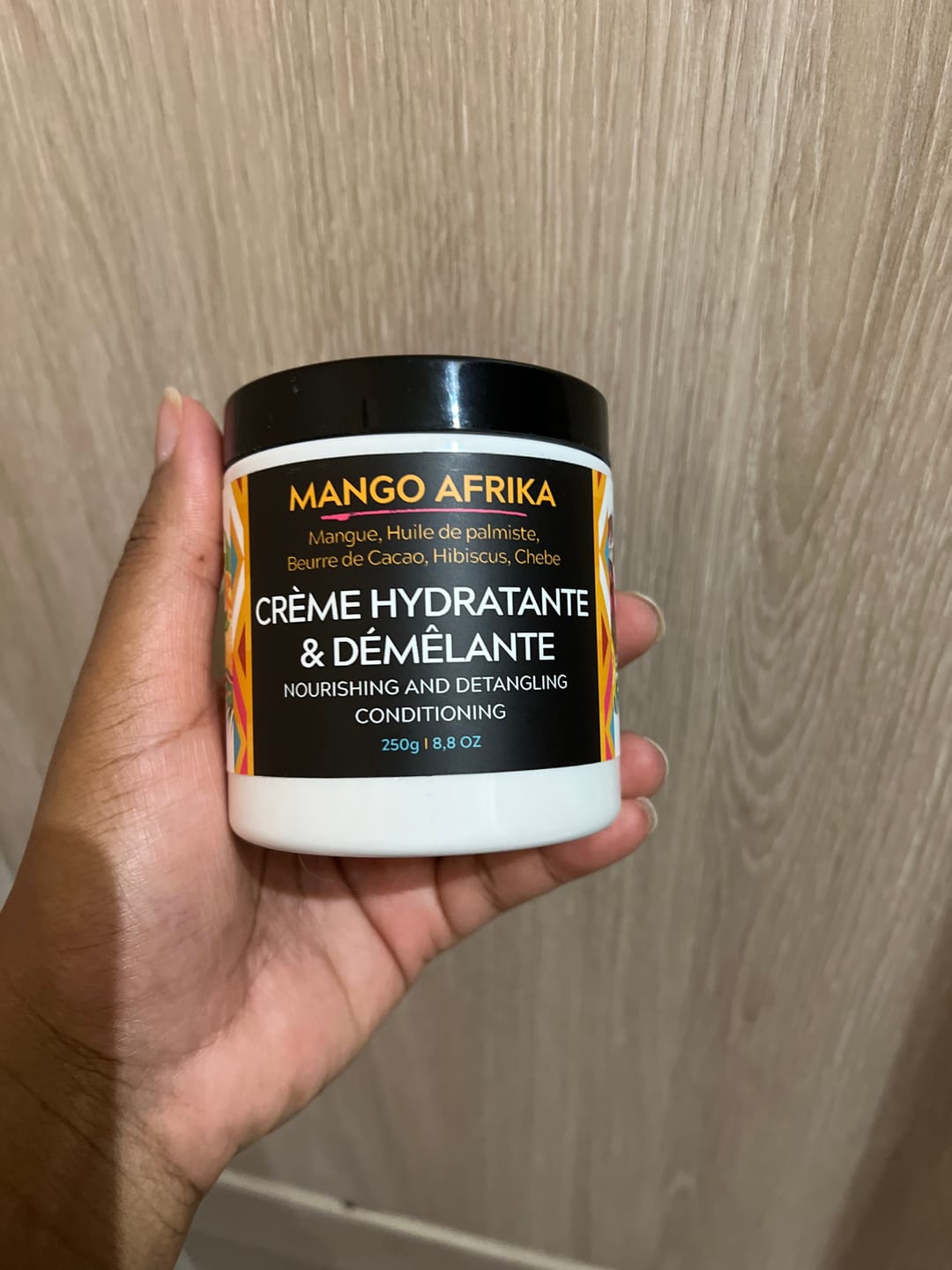 Customer photo review of Crème hydratante et démêlante  2 en 1  - MANGO AFRIKA