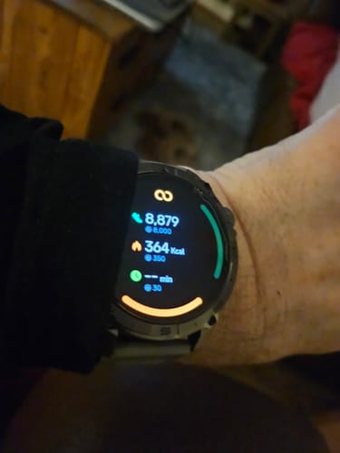 Customer photo review of ZE™ Force Smartwatch – Power Your Day, Track Your Way