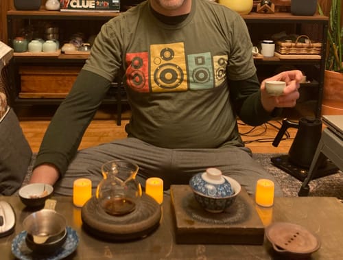 Customer photo review of Rainbow Speakers T-Shirt
