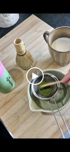 Customer video review of Té Matcha Premium 100% - (para 1 -3 meses)
