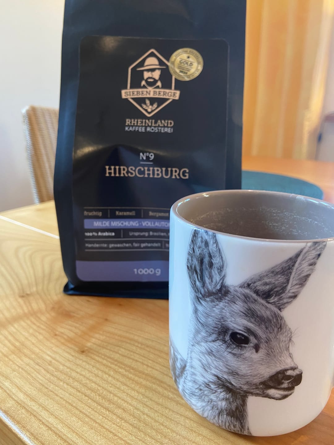 Customer photo review of N°9 Hirschburg Kaffeebohnen I Vollautomaten  I Filter Mischung