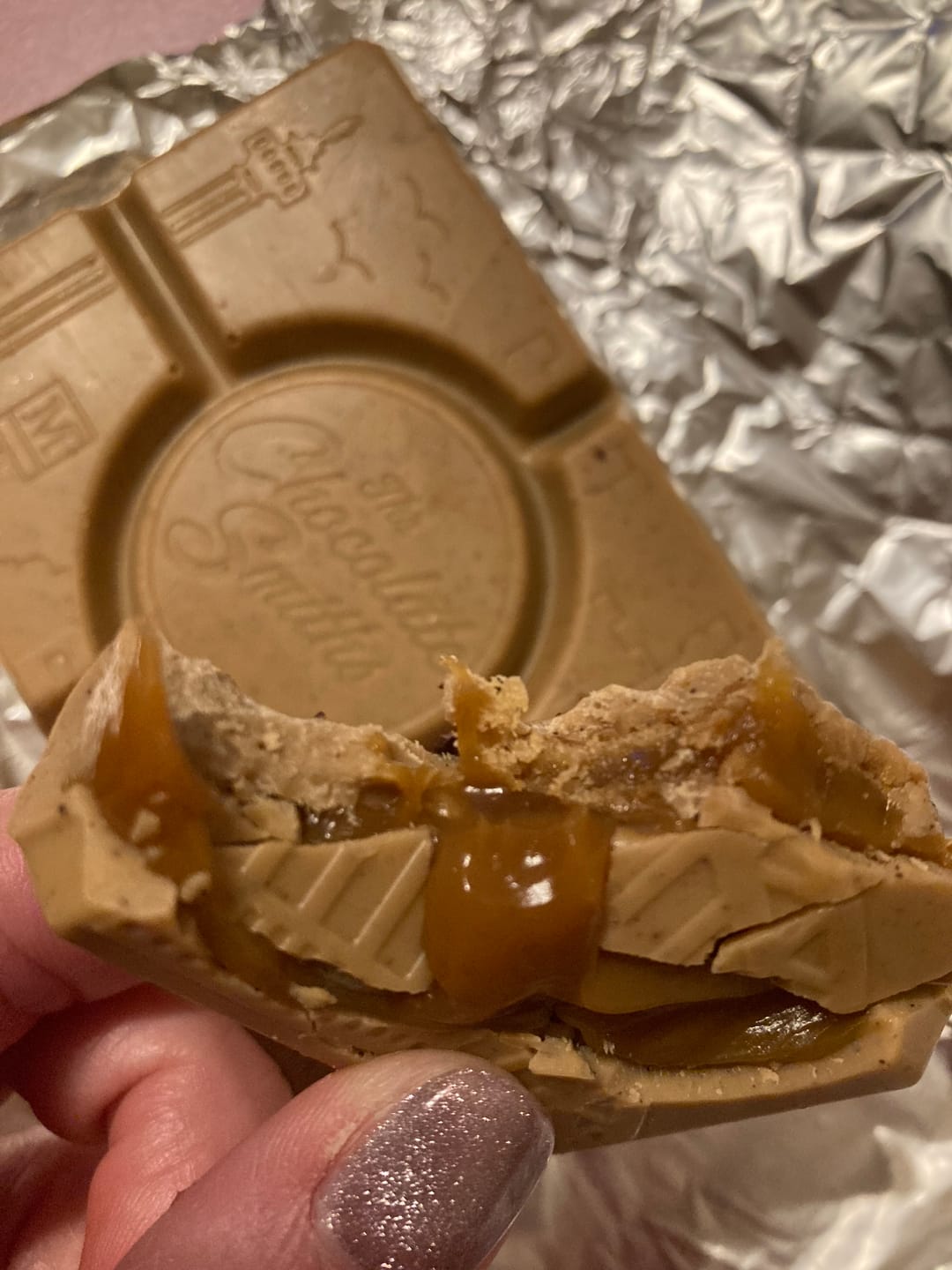 Customer photo review of Coffee and Stroopwafel Bizarre Bar 195g
