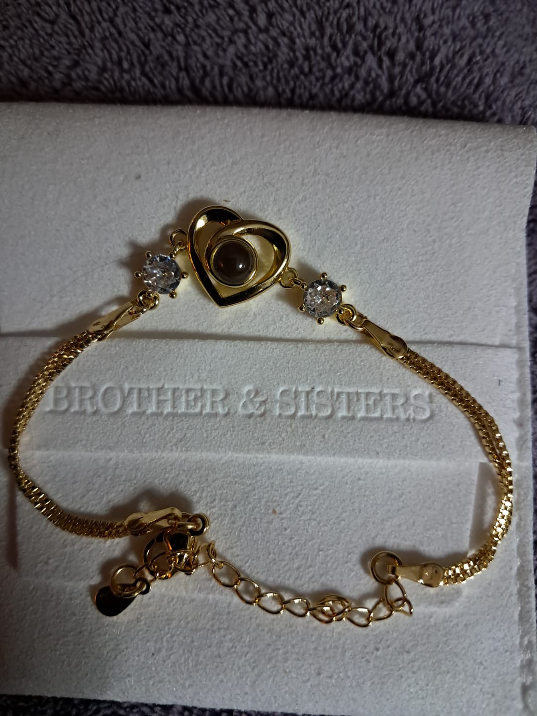 Customer photo review of Diamond Photo Bracelet