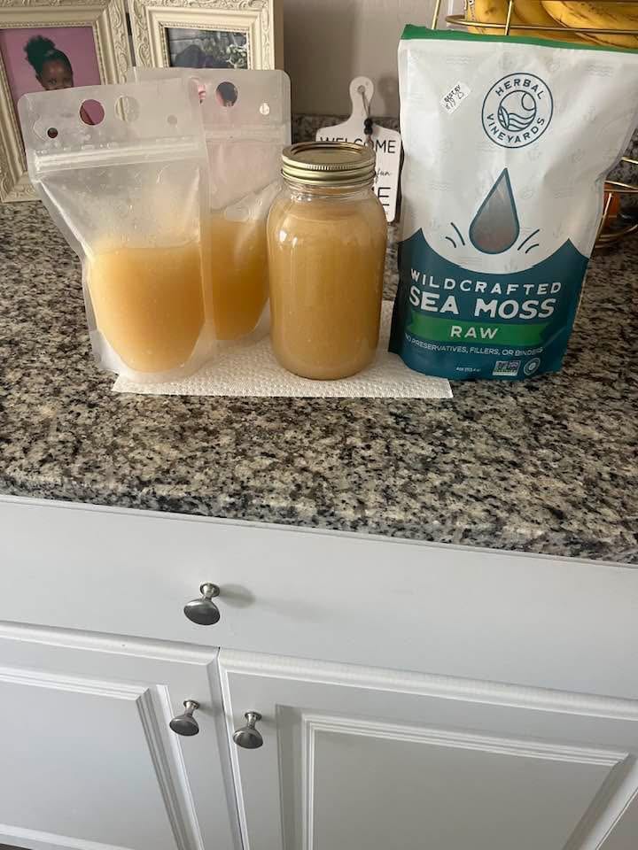 Customer photo review of PREMIUM RAW SEA MOSS
