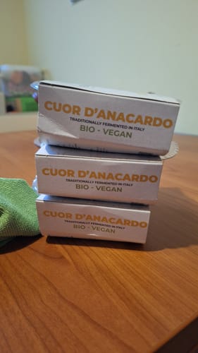 Customer photo review of Tris di Cuor d'anacardo - Fermaggio®