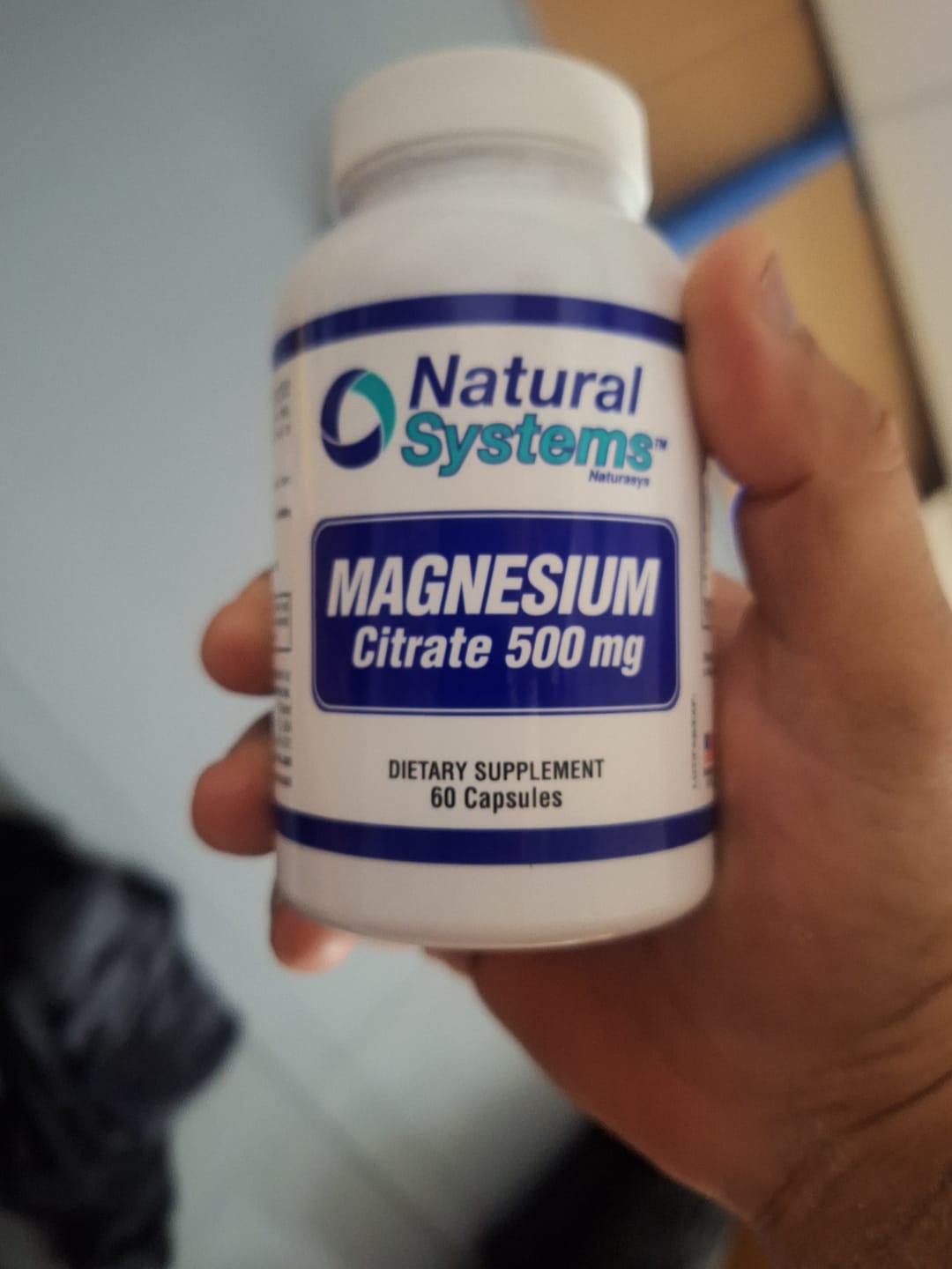 Customer photo review of Complejo de Citrato de Magnesio - 500 mg
