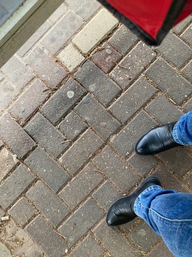 Customer photo review of מגפוני נוחות לני - שחור