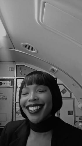 Customer photo review of 11a 6” Asian fringe bob cut