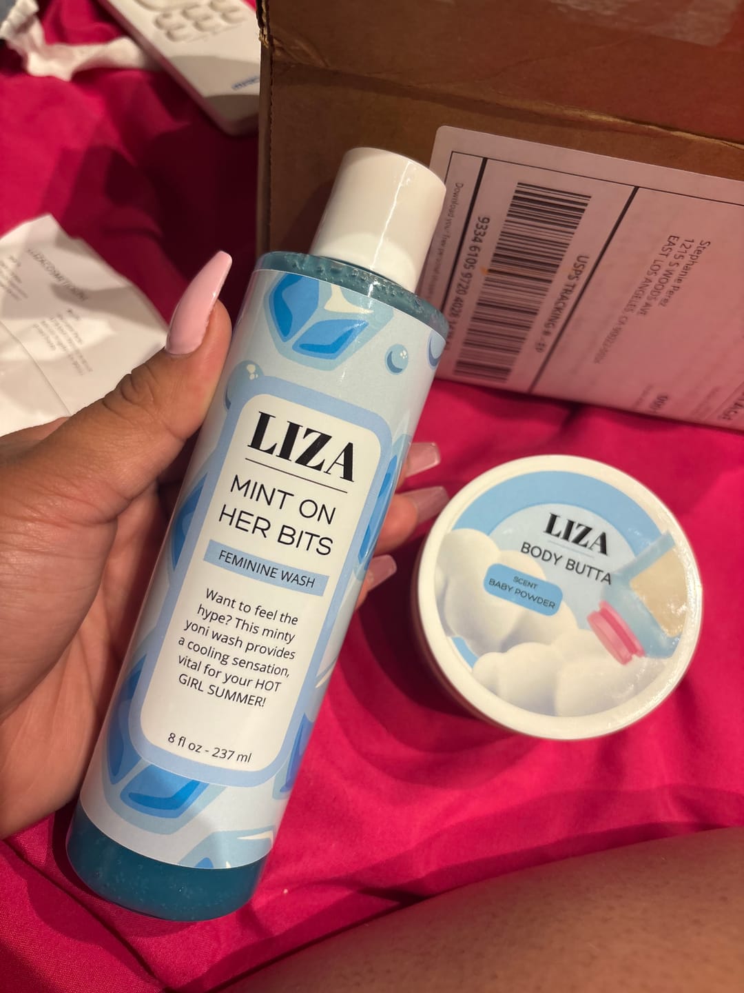 Customer photo review of Baby Powder Body Butta