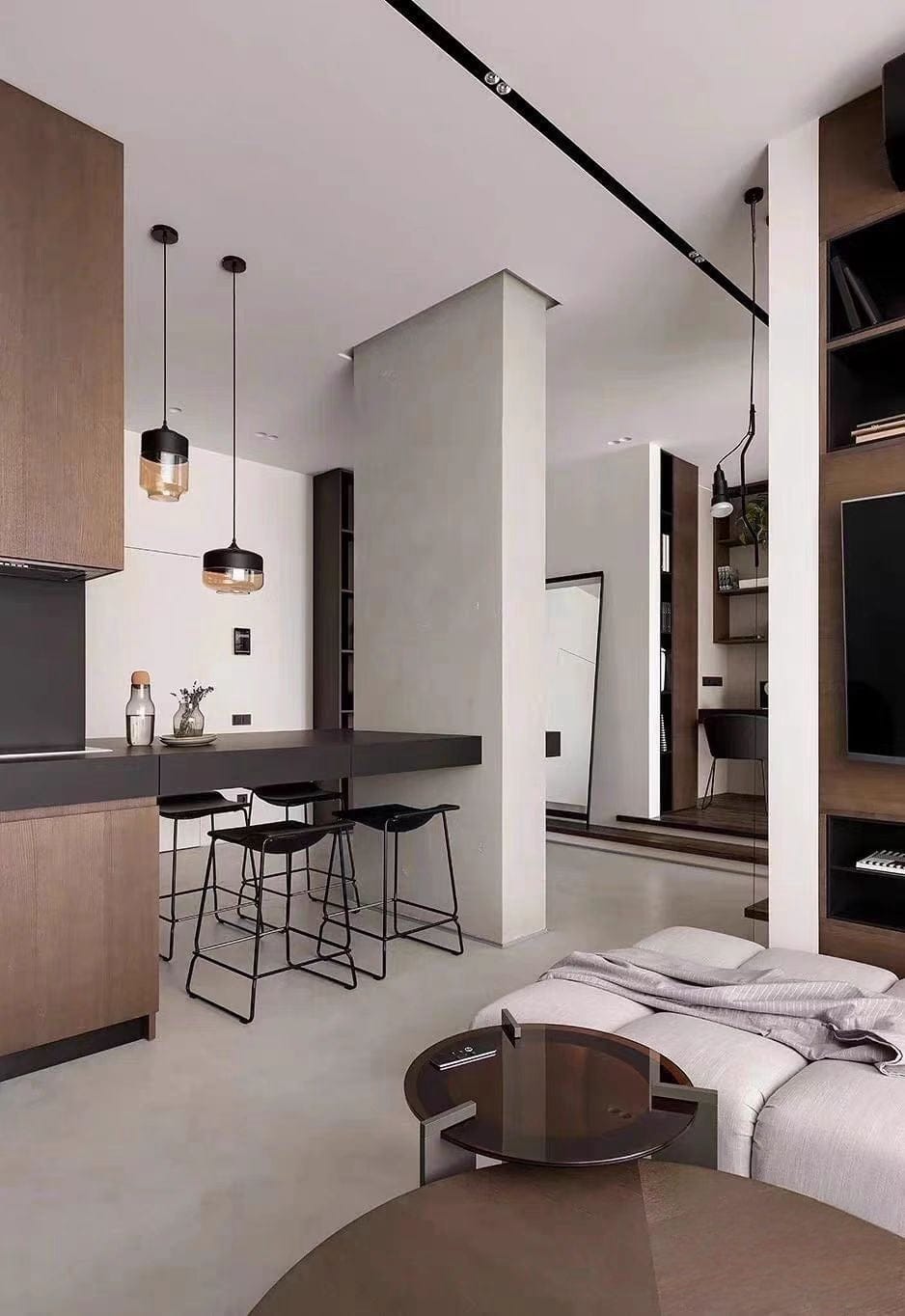 Customer photo review of Umbra Quartet Pendant Light