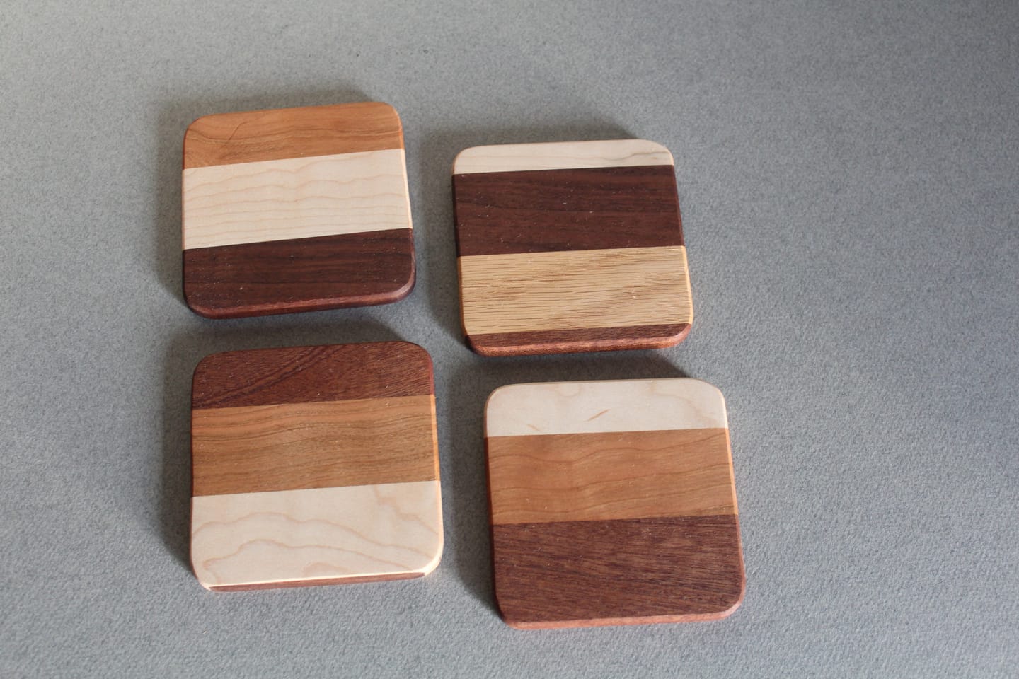 Customer photo review of Coaster Acrylic Router Templates Set - 7 Shapes