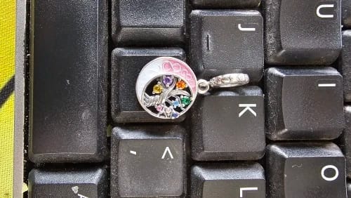 Customer photo review of 925 Sterling Silver Tree of Life Charm