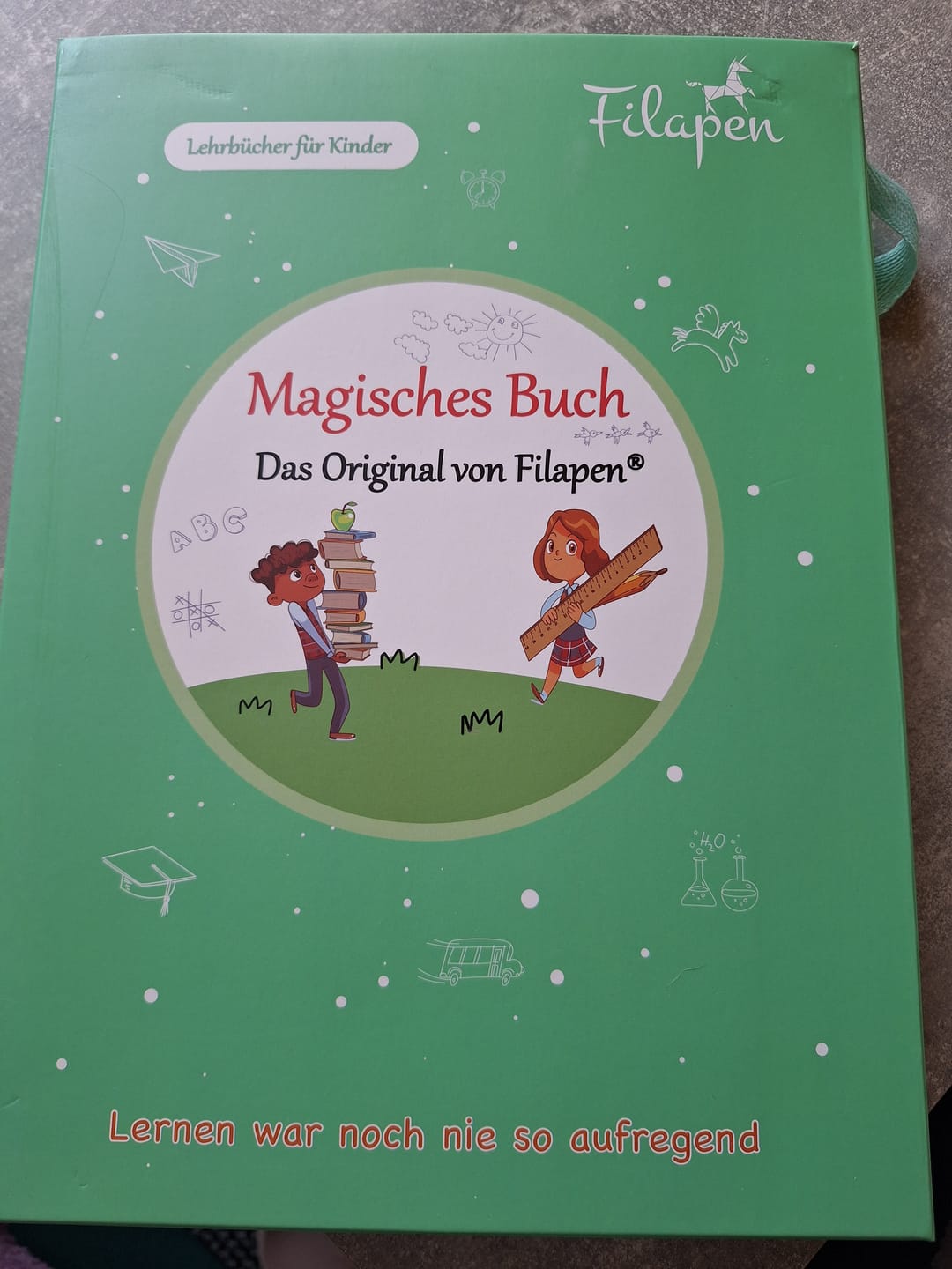 Customer photo review of Filapen® 5 Magische Übungshefte für Kinder - Wiederverwendbar - Inkl. Stift und Minen