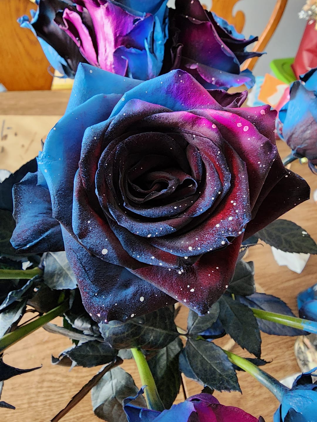 Customer photo review of Starry Galaxy Roses