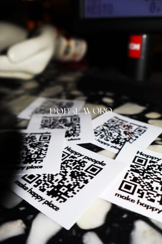 Customer photo review of Sticker Vinile Classico