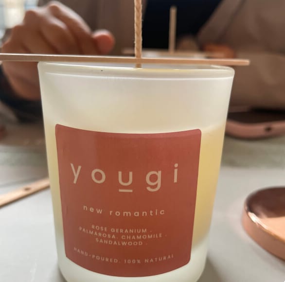 Customer photo review of Aromatherapy Candle Making Workshop, SHOREDITCH LONDON - £49
