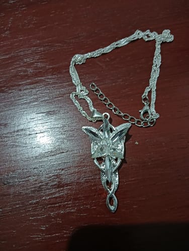 Customer photo review of Colgante de La Estrella de la Tarde