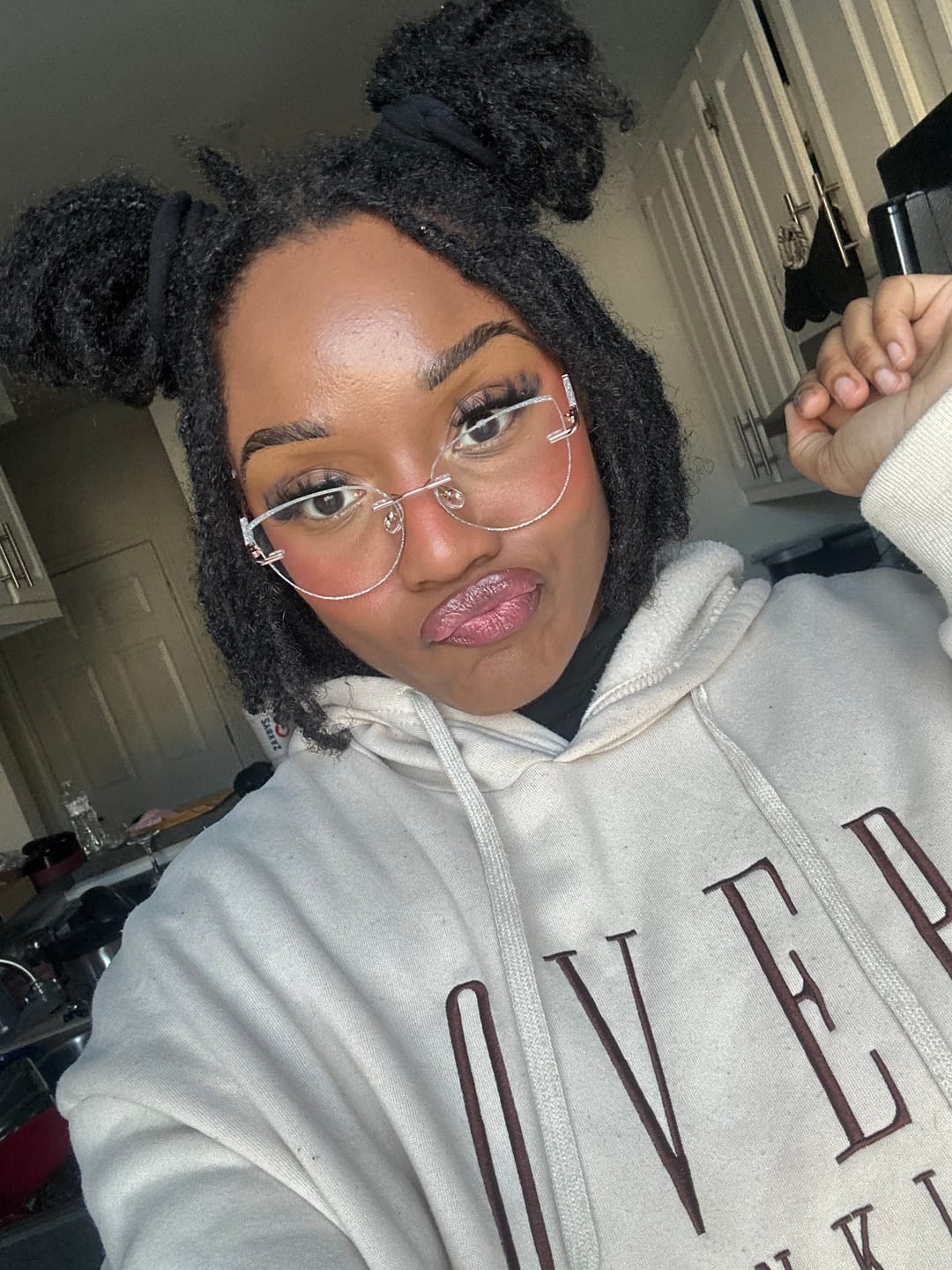 Customer photo review of Nina Eyeglasses