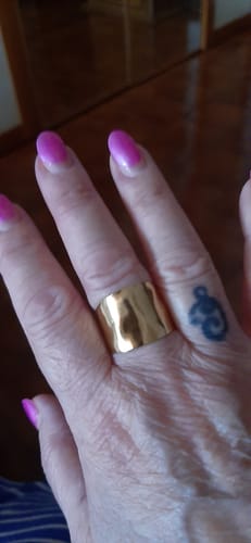Customer photo review of Anello fascia anticata