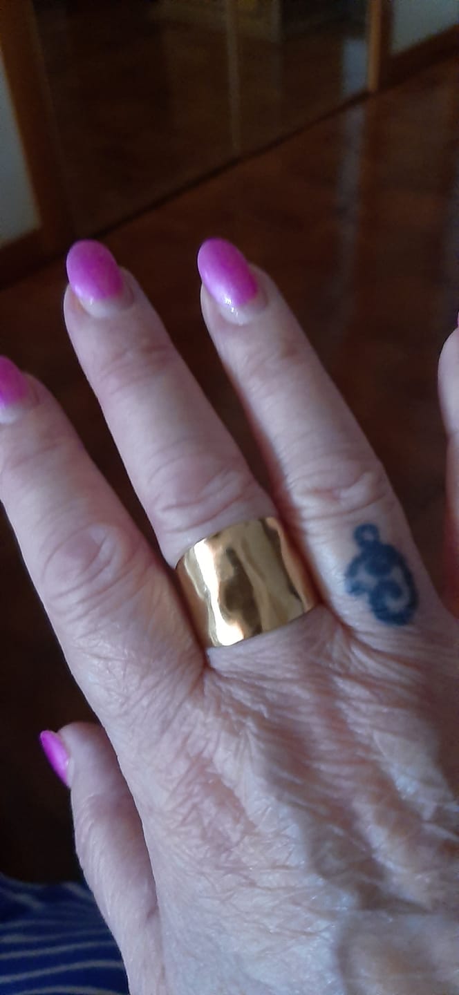 Customer photo review of Anello fascia anticata