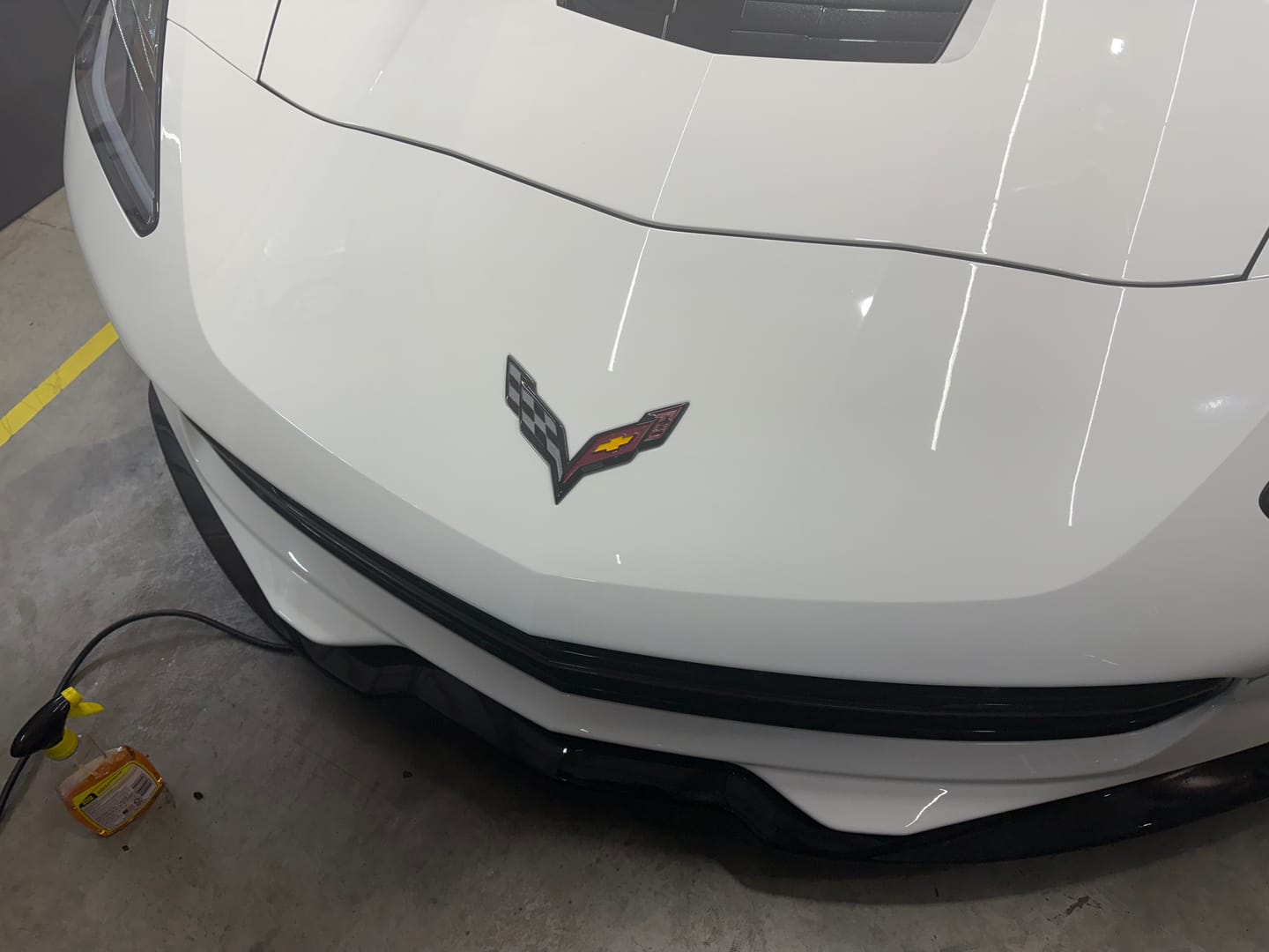 Customer photo review of Corvette C7 Stingray EOS Preformance Package Front Splitter