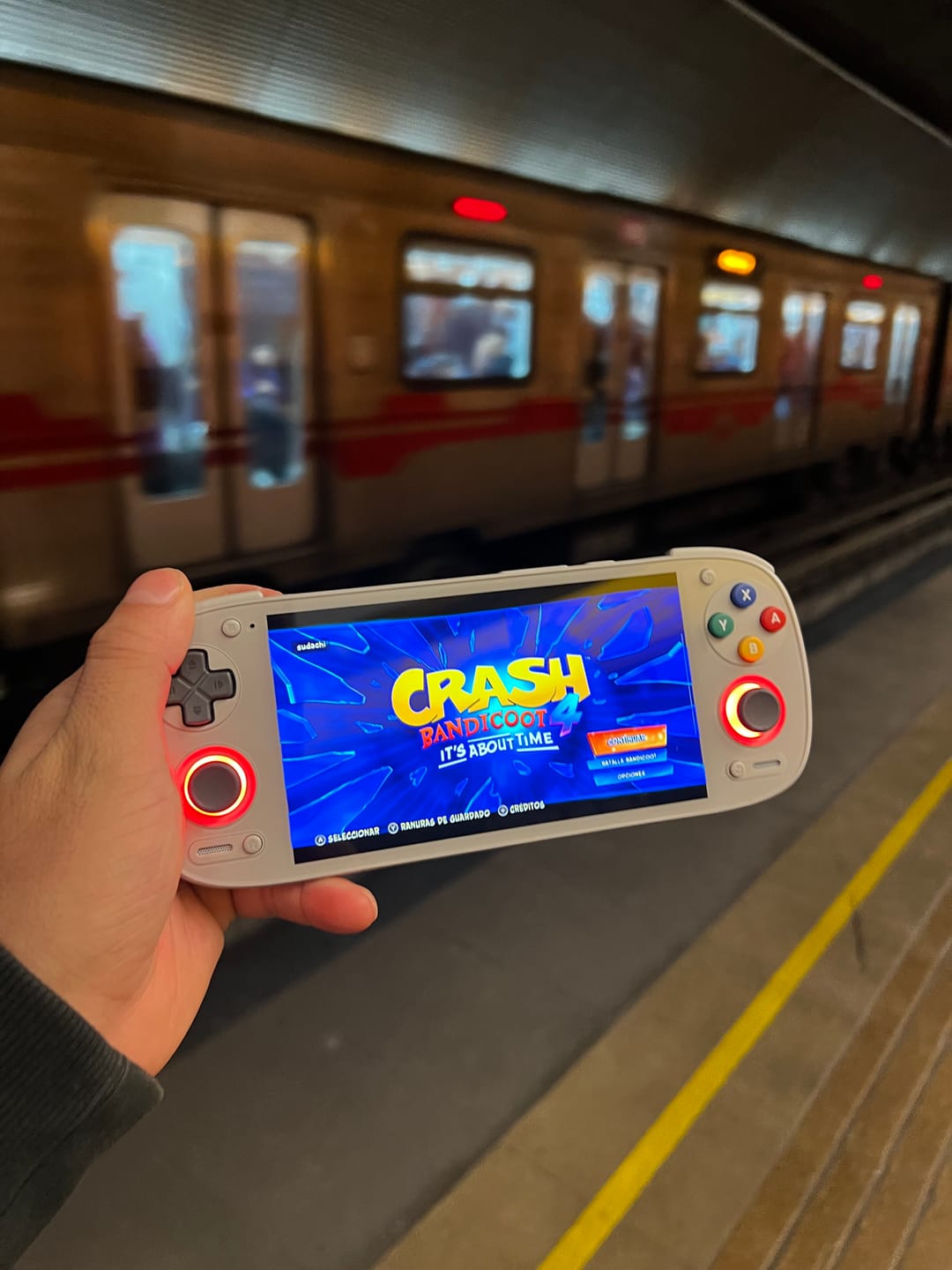 Customer photo review of Consola Retro Retroid Pocket 5