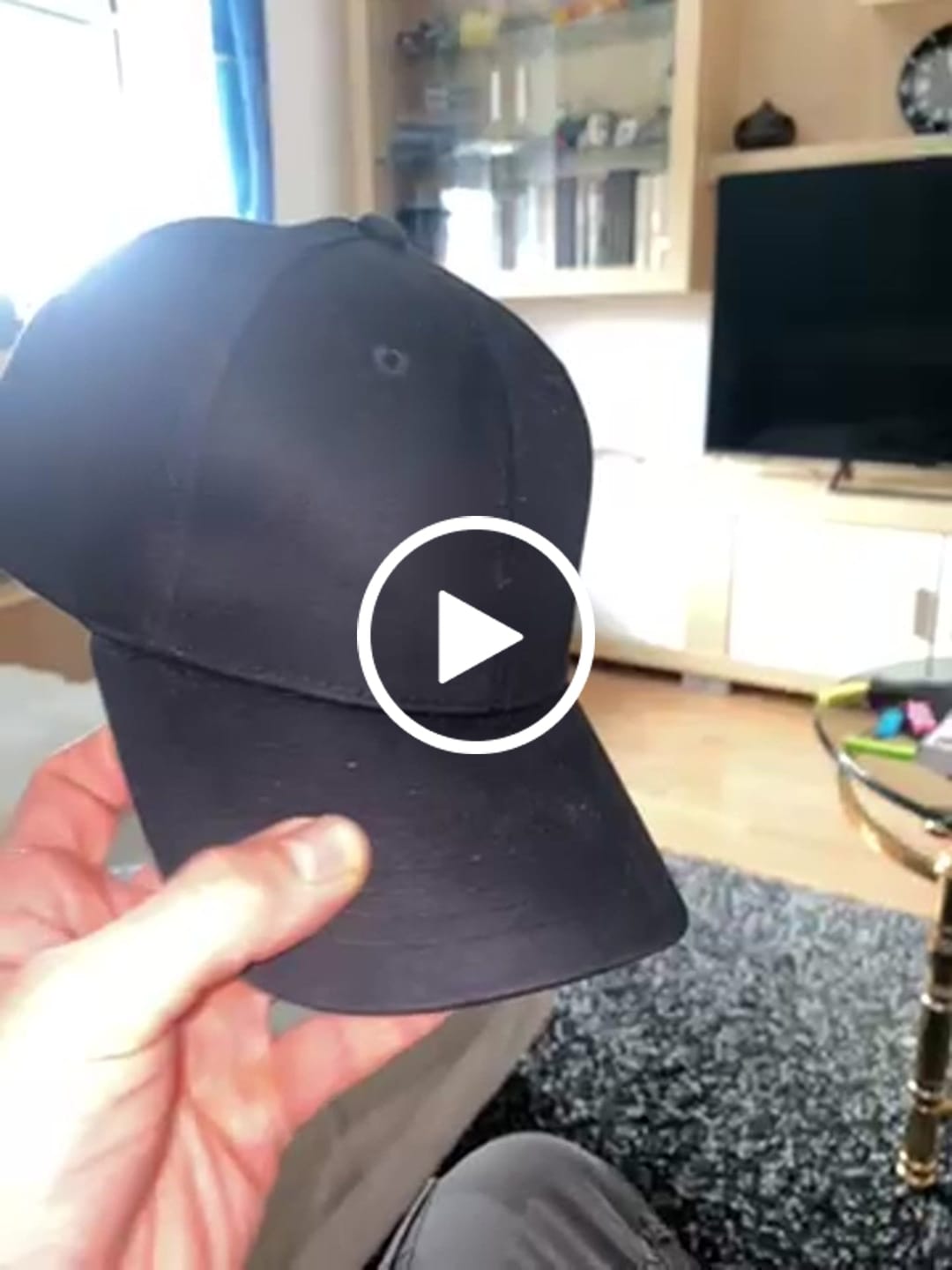 Customer video review of 5G Strahlenschutz Cap Anti-Elektrosmog Damen & Herren