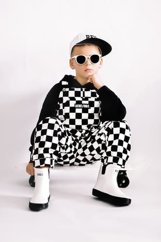 Customer photo review of The Core-Classic Midi Boot in Black / White