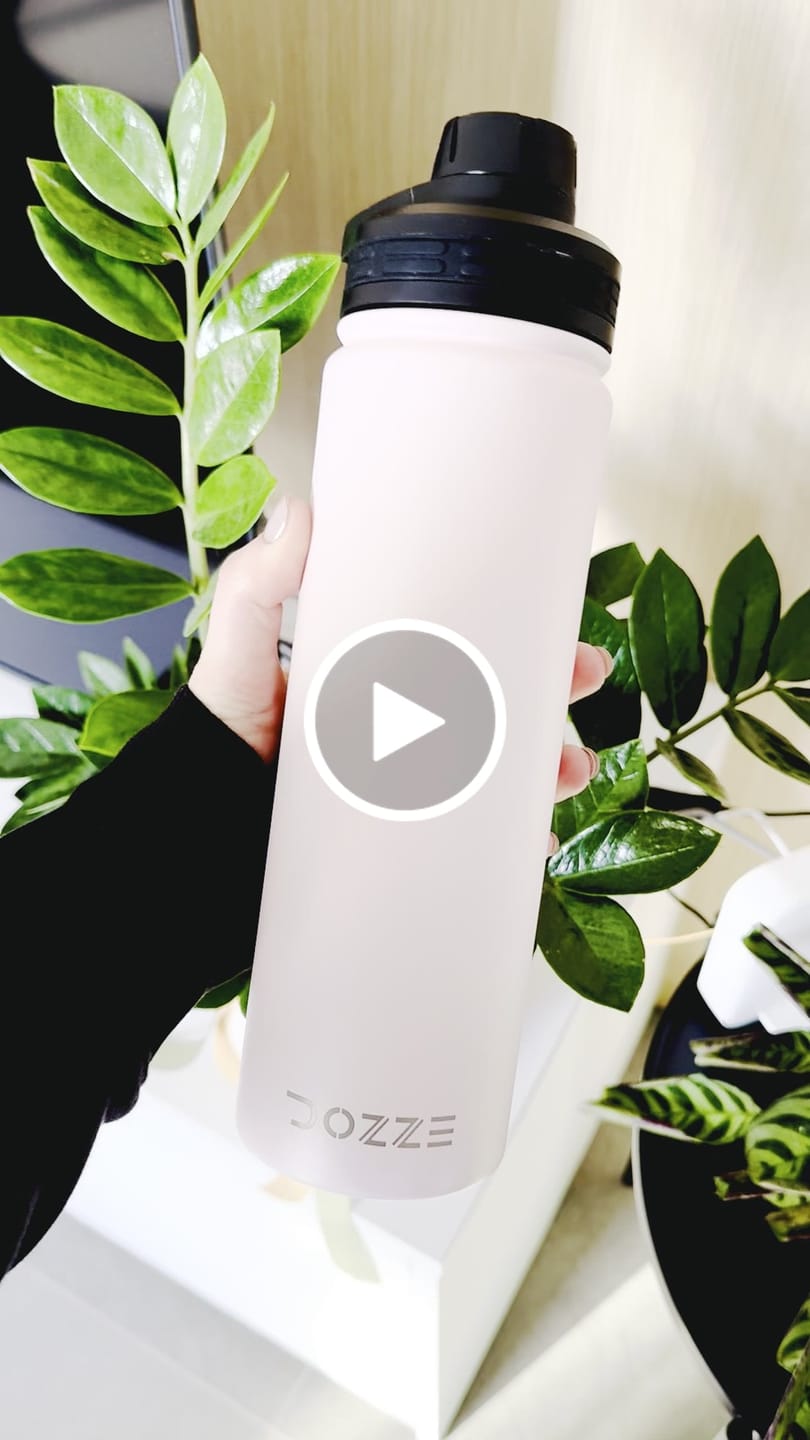 Customer video review of DOZZE Voyager Water Bottle