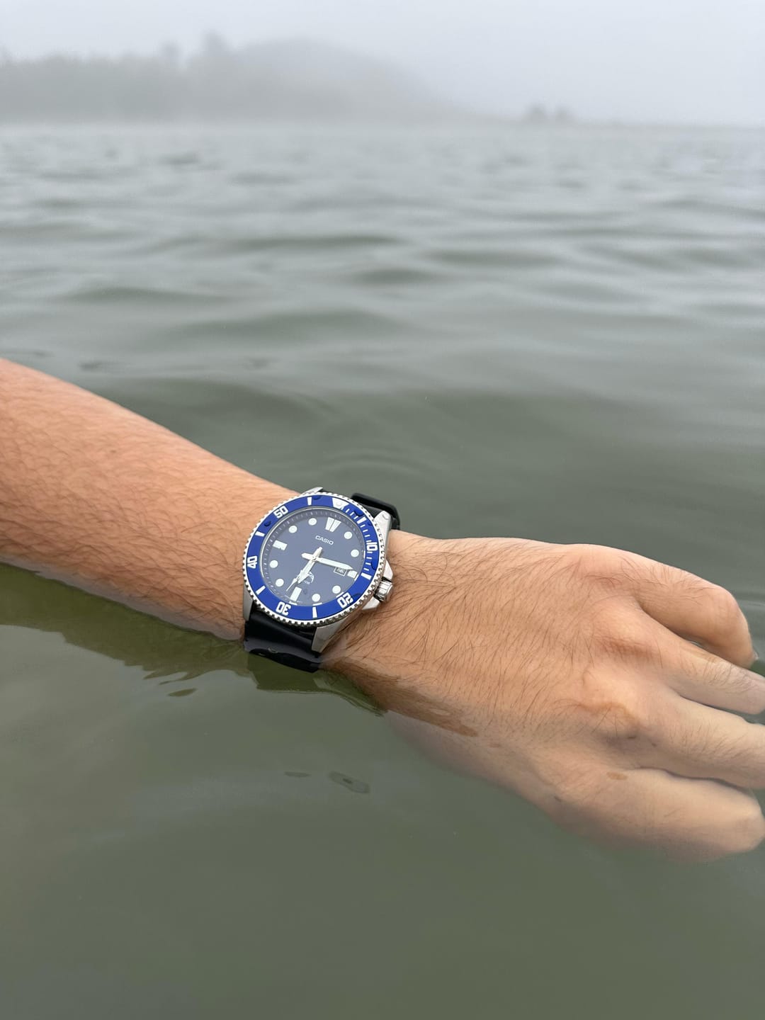 Customer photo review of Reloj Casio Submariner Marlin Duro MDV-106B-2AVCF Azul Buceo