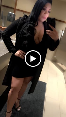 Customer video review of Aless V Neck Front Twist Velvet Mini Dress - Black