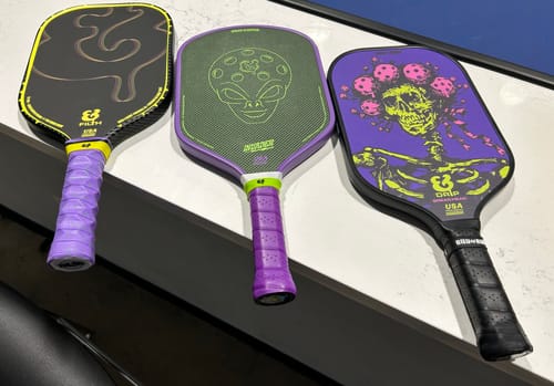 Customer photo review of The Invader 16mm Pickleball Paddle