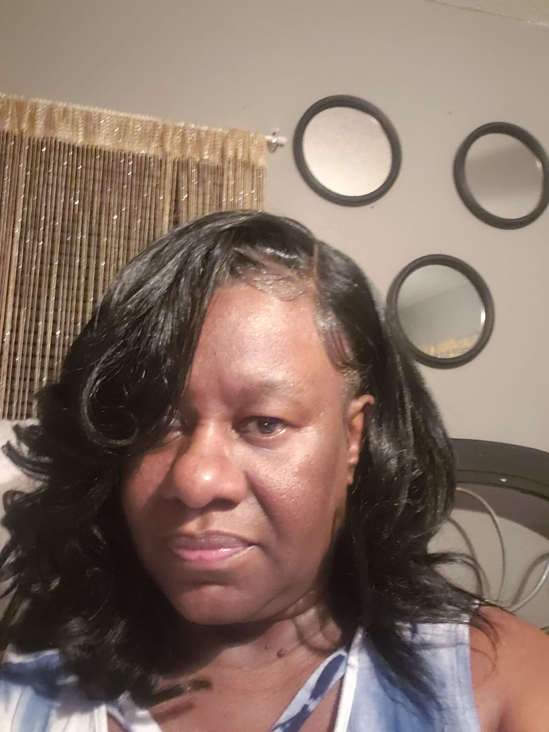 Customer photo review of Outre Synthetic Melted Hairline Deluxe Wide HD Lace Front Wig - ARLISSA