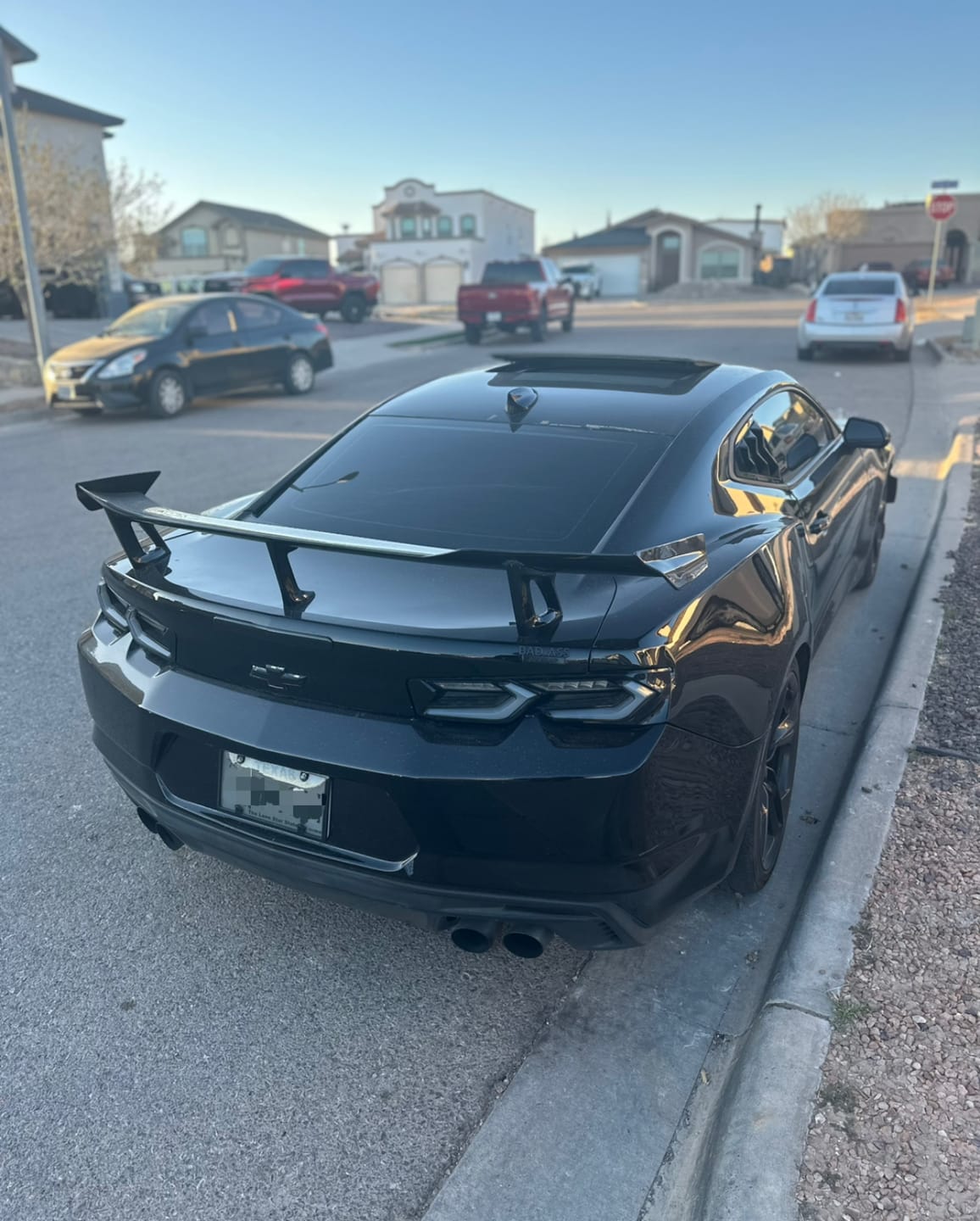 Customer photo review of 2019-2025 CHEVY CAMARO UMBRA LED TAILLIGHTS GLOSS BLACK/SMOKE LENS
