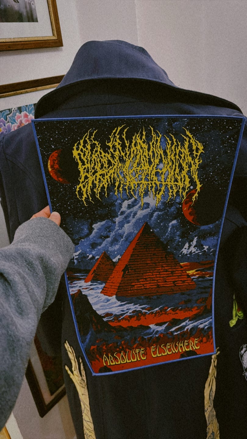 Customer photo review of Blood Incantation - Absolute Elsewhere - Backpatch