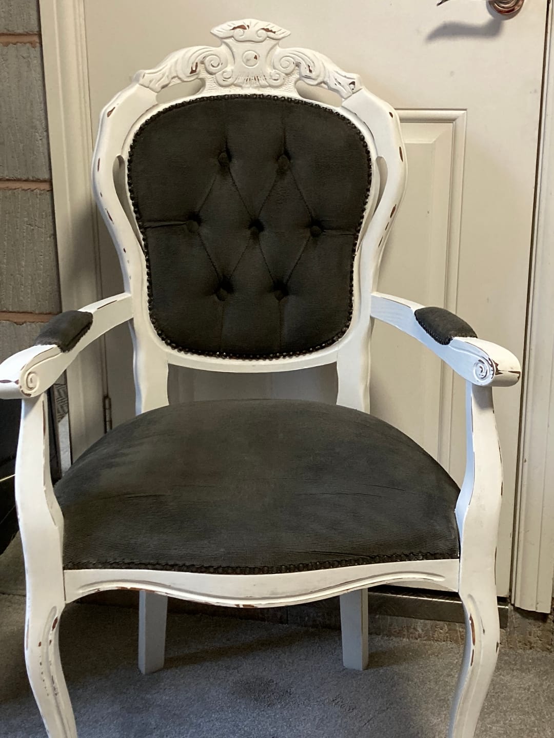 Customer photo review of Fabric Paint -- Dark Grey