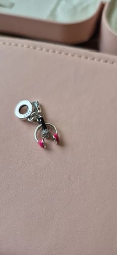 Customer photo review of 925 Sterling Silver Music Charm