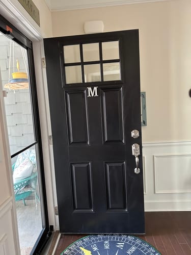 Customer photo review of Clear 6 Lite Glass and Frame Kit (Craftsman)