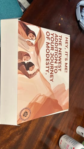 Customer photo review of Classic Square Chiffon Hijab - Rainforest