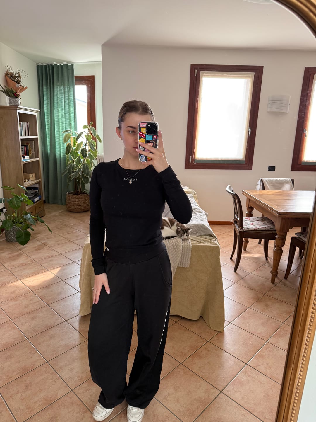 Customer photo review of Pantalone Baggy Ikonic FW 24/25 Nero