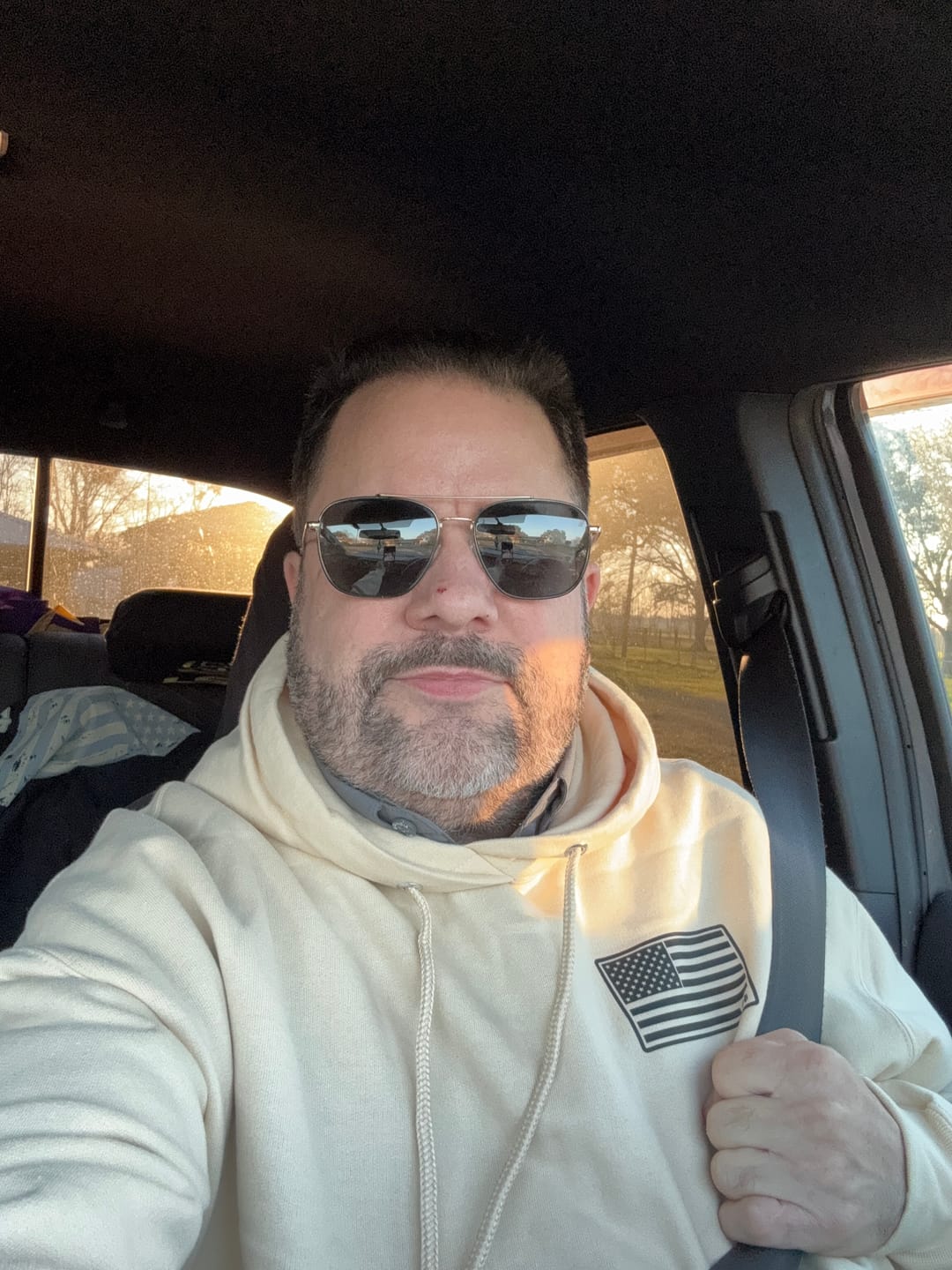 Customer photo review of The Rulers of Darkness Hoodie