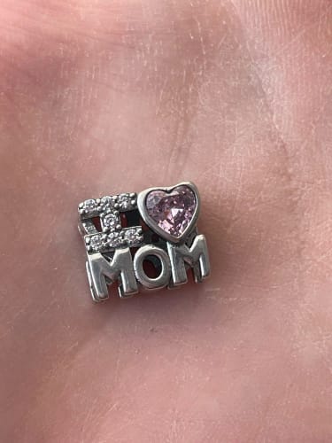 I. R. review of 925 Sterling Silver I Love Mom Charm image 1 out of 1