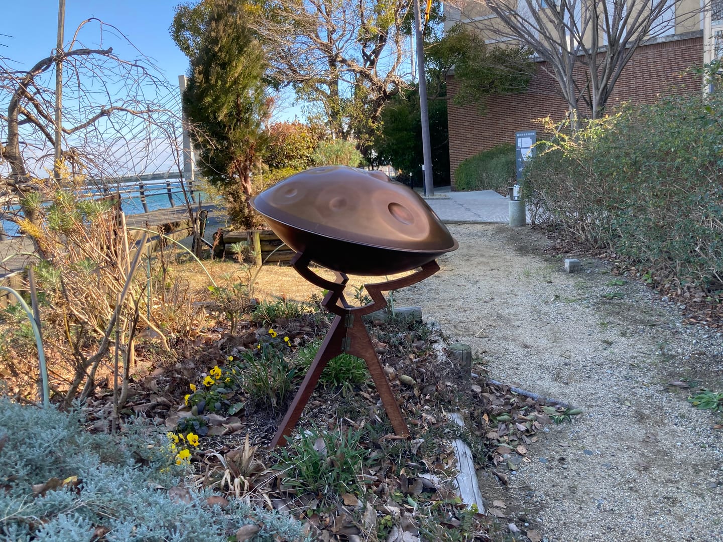 Customer photo review of Katanui Sitting Stand Handpanständer