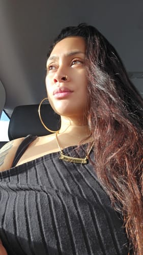 Customer photo review of 10mm Pu'uwai Heirloom Plate Necklace (Hulali Version)