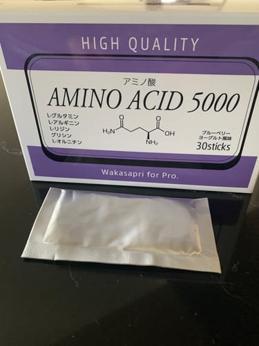 Customer photo review of アミノ酸5000-Wakasapri for Pro.