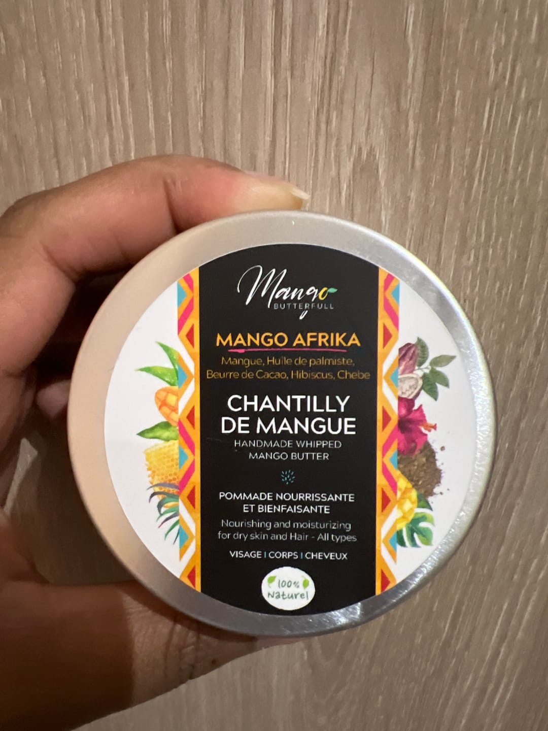 Customer photo review of Chantilly de Mangue - MANGO AFRIKA