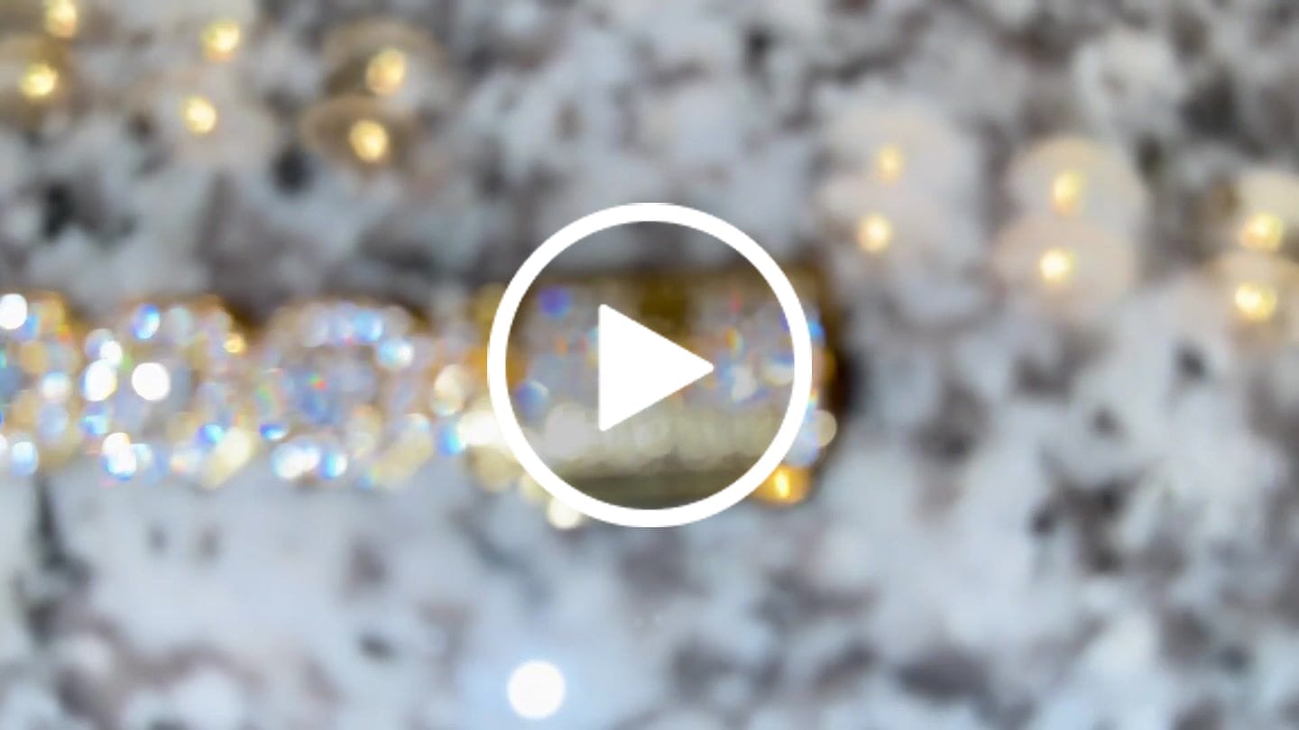 Customer video review of 10mm Clustered Tennis Bracelet - Gold