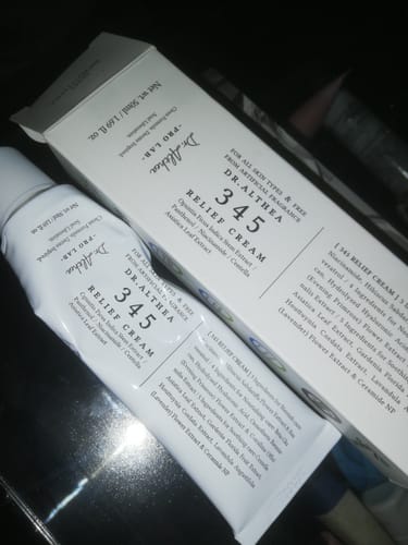 Customer photo review of 345 Relief Cream