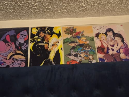 Customer photo review of Custom Design Plexi Glass Wall Art Vertiacl (Medium - 18" X 12")